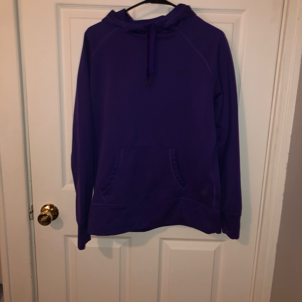 Purple Nike hoodie